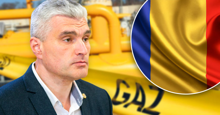 Александр Слусарь: Нужно договориться о поставках газа с Румынией. Коллаж Point.md.