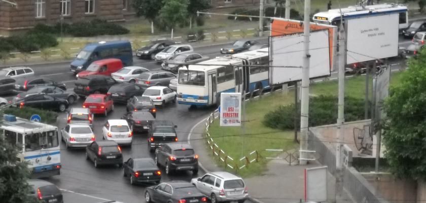 Fluidizarea traficului rutier din Capitală, în atenția poliției.
