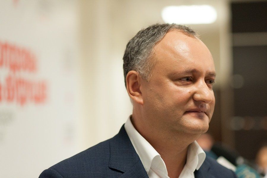 Președintele Republicii Moldova, Igor Dodon. Foto: Sandu Tarlev