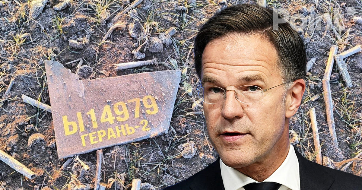 Rutte, despre explozia unei drone pe teritoriul R. Moldova: Aceasta este o campanie de destabilizare și terorism.