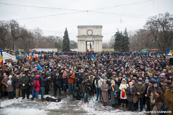 Protestele antiguvernamentale vor fi reluate săptămâna viitoare. Foto: ipn.md