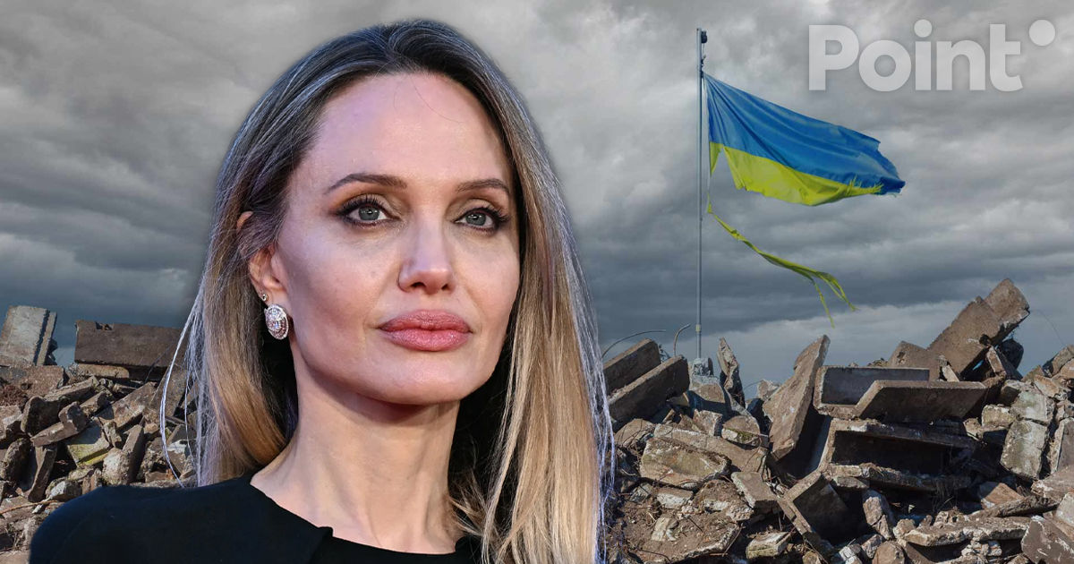 Jolie, despre vizita în Ucraina: Dronele sunt folosite pentru a teroriza locuitorii fără încetare.