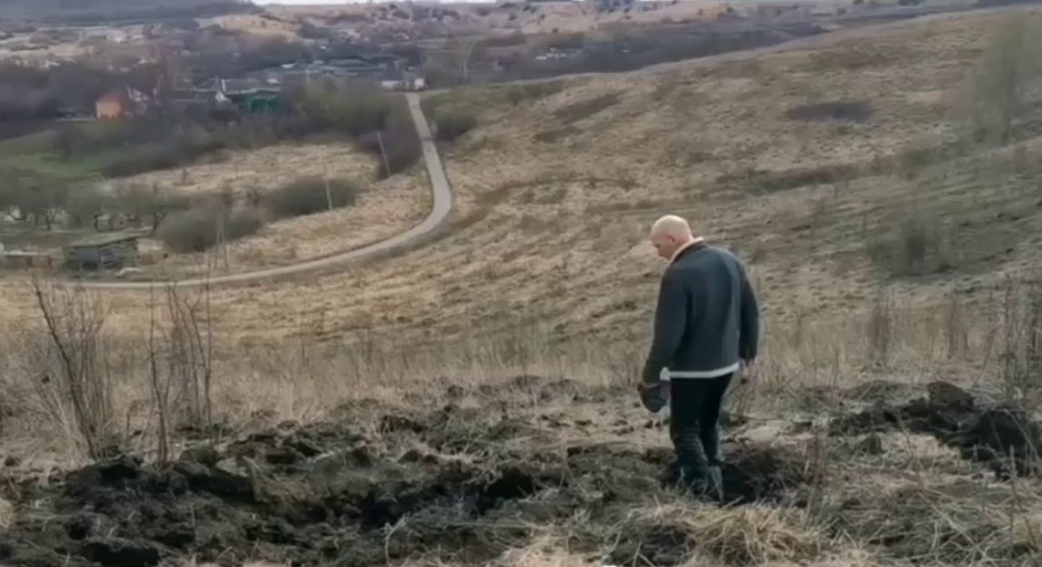 Взрыв произошел на границе Белгородской области с Украиной.
