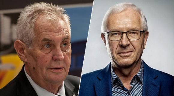 Alegerile din Cehia: Președintele-kalașnikov vs. omul de știință. Foto: digi24.ro