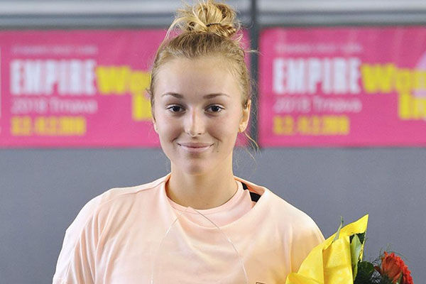 Анастасия Детюк впервые выиграла турнир из серии ITF Pro Circuit, с призовым фондом в 15000 долларов.