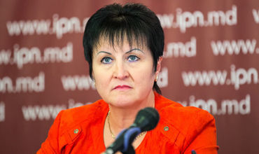 Candidatul Partidului Dreapta la funcţia de preşedinte, Ana Guţu.
