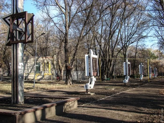 Парк Победы был основан в 60-ые годы. Когда-то там работали фонтан и летняя эстрада.