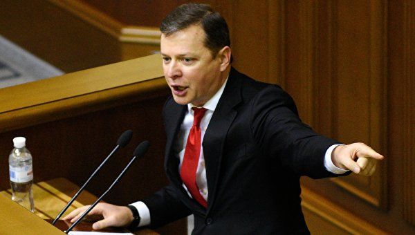 Лидер Радикальной партии Украины Олег Ляшко.