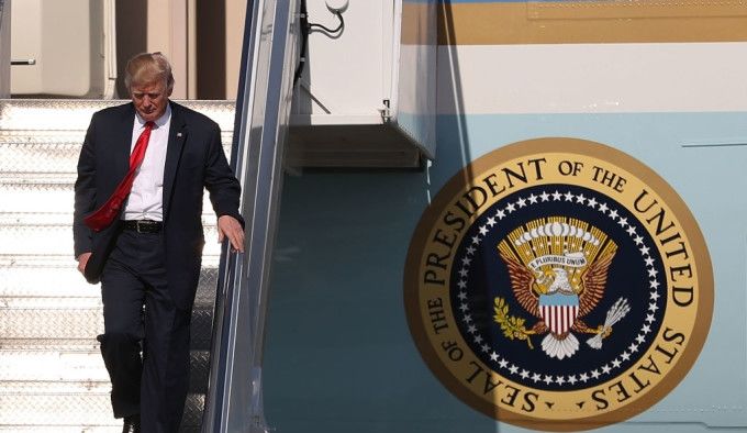 Avionul lui Trump, dotat cu două frigidere de 24 milioane de dolari