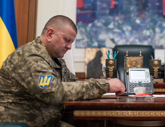 Главнокомандующий Вооруженными силами Украины (ВСУ) Валерий Залужный.