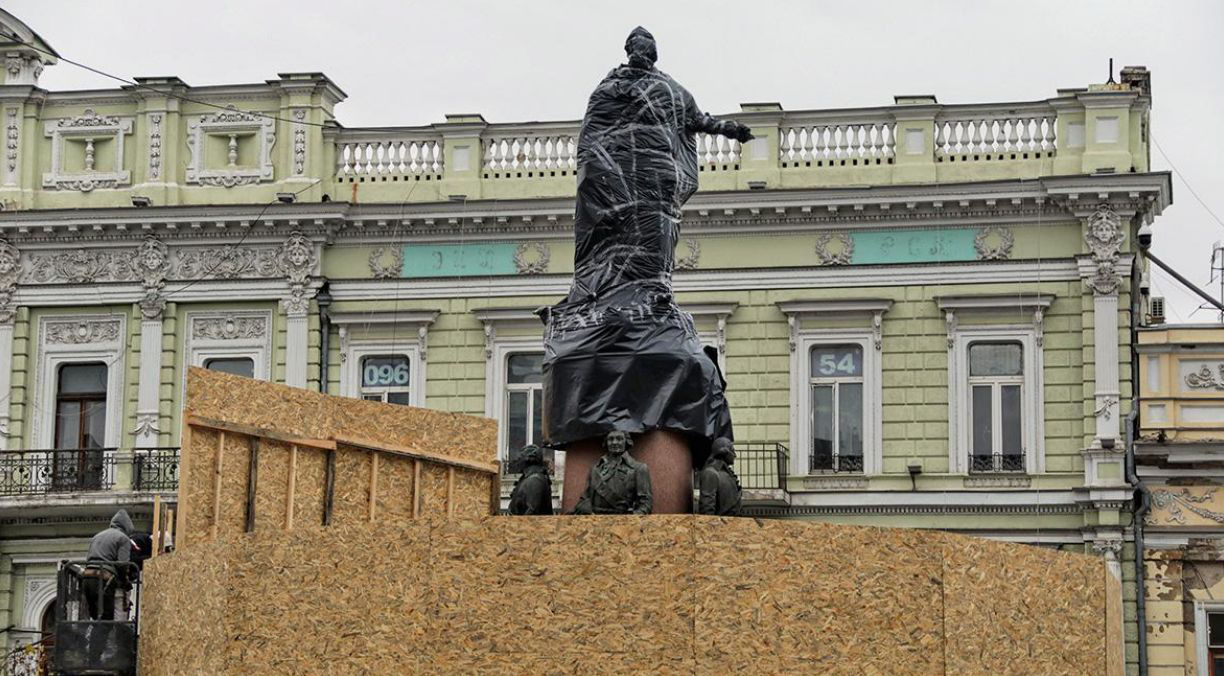 В Одессе выбрали место для памятника Екатерине II после демонтажа.