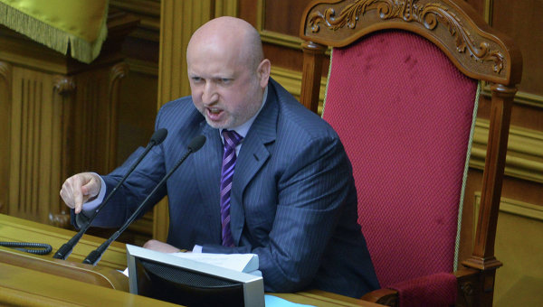 Турчинов: "Нет никаких предпосылок, после которых должна наступить амнистия".