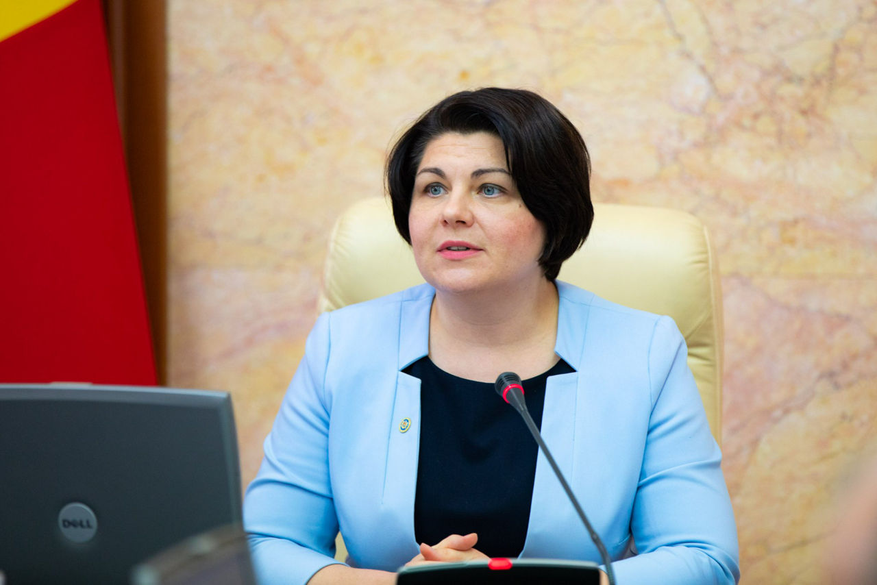 Премьер-министр Молдовы Наталья Гаврилица. 