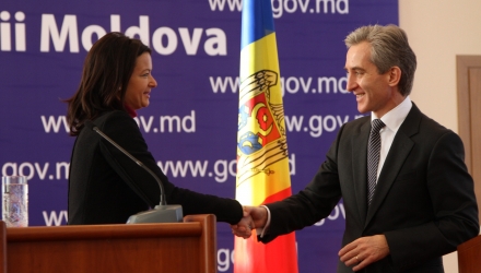 Totodată, premierul Iurie Leancă a dat asigurări că Guvernul va asigura securizarea frontierelor, dar și a documentelor de călătorie.