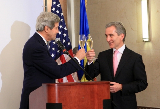 Vinăria de la Cricova a fost pregătită în mod special pentru vizita lui John Kerry.