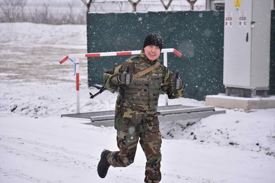 Молдавский военнослужащий занял третье место в марш-броске Dancon March.