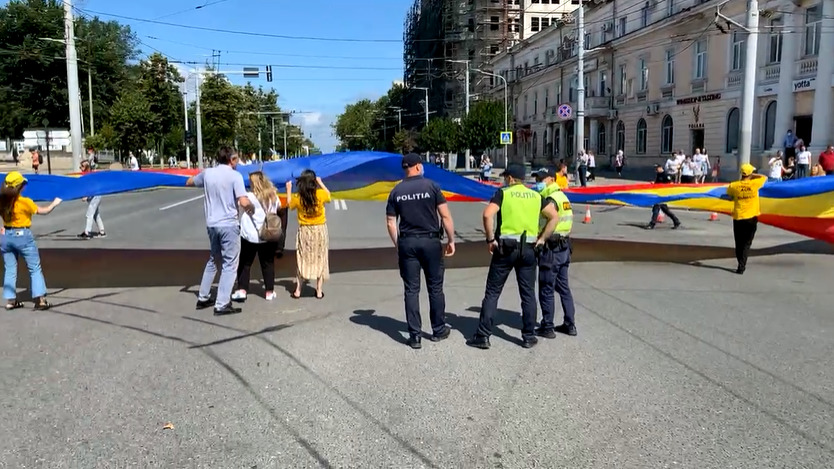 Унионисты подадут жалобу на полицию после инцидента с Киртоакэ.