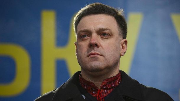 Лидер националистической партии "Свобода" Олег Тягнибок.