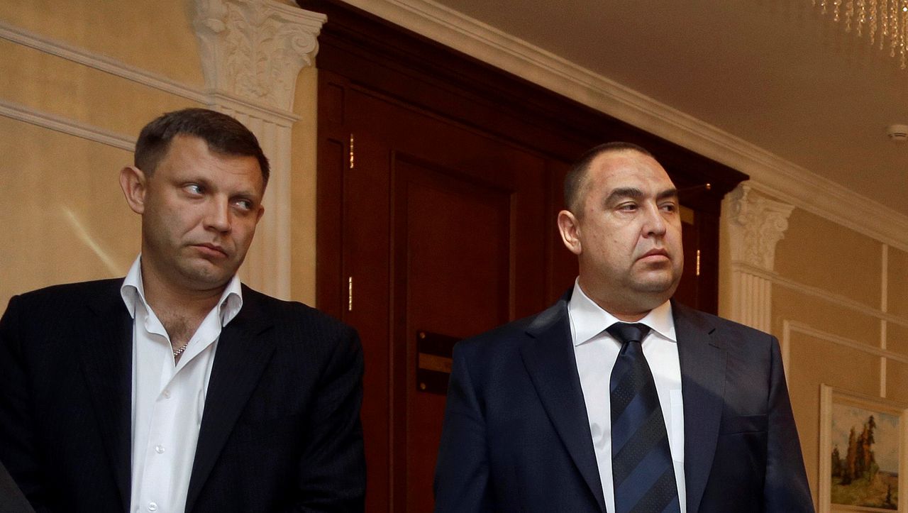 Лидеры ДНР и ЛНР Александр Захарченко и Игорь Плотницкий.