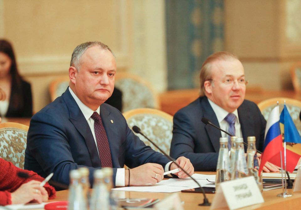 Игорь Додон принял участие в заседании Молдо-российского экономического совета.