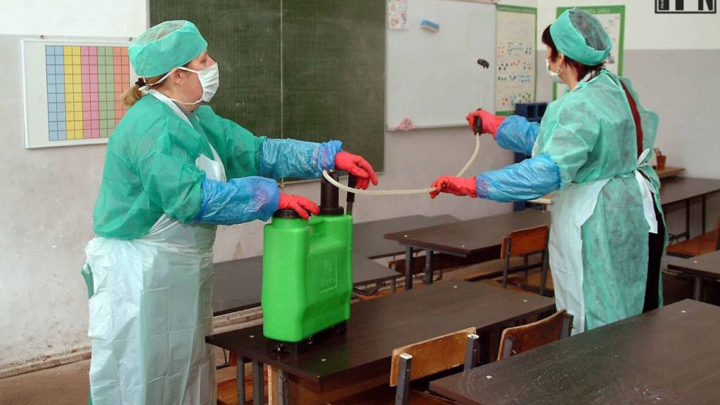 После выборов в школах проведут полную дезинфекцию.