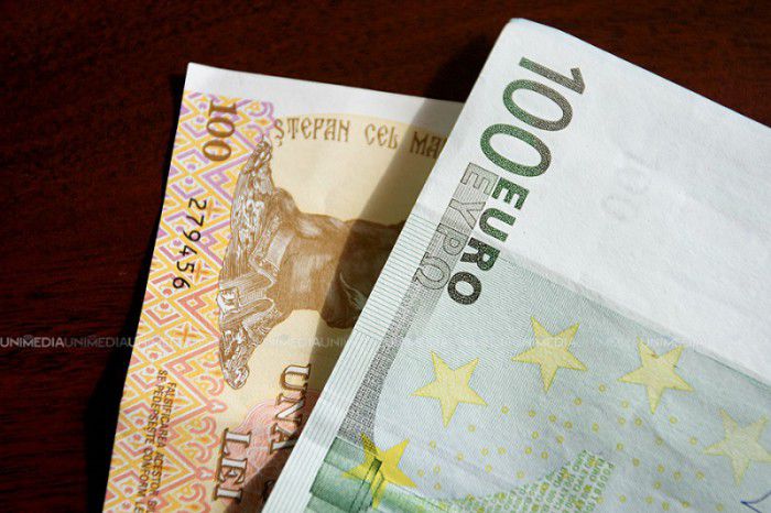 După o zi în care s-a apreciat cu 31 de bani în raport cu euro, leul moldovenesc pierde, din nou, teren în fața acestei valute.