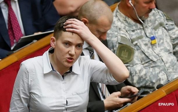 Сайт "Миротворец" добрался и до Савченко.
