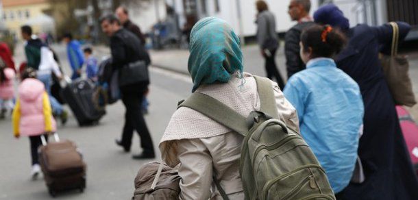 În Germania, în ultimele luni a crescut brusc numărul refugiaților din Cecenia.  Foto: Kai Pfaffenbach / Reuters
