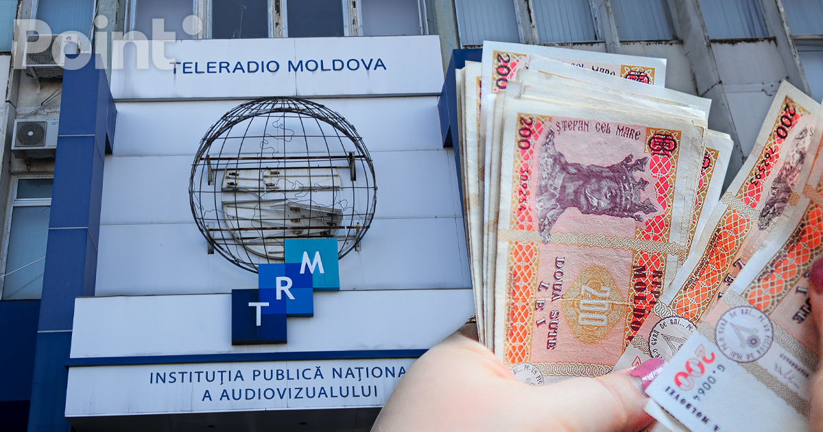 Curtea de Conturi: Teleradio-Moldova a depășit bugetul cu 21,5 milioane de lei.