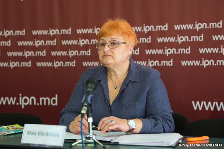 Народный адвокат по правам ребёнка Майя Бэнэреску.