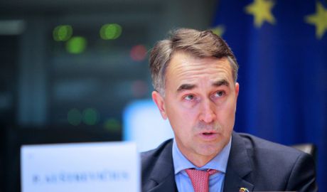 Докладчик Европарламента по Республике Молдова, литовский евродепутат Петрас Аустревичус. Фото: jurnal.mdaustrevicius.lt