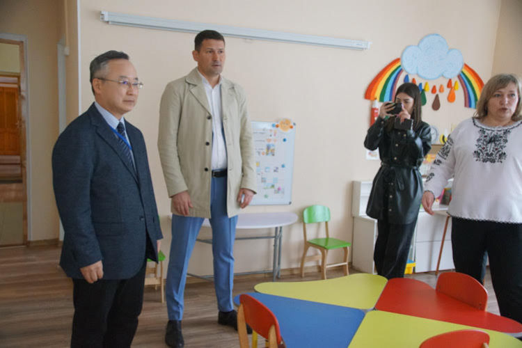 Япония помогла отремонтировать детский сад в Рышканах.