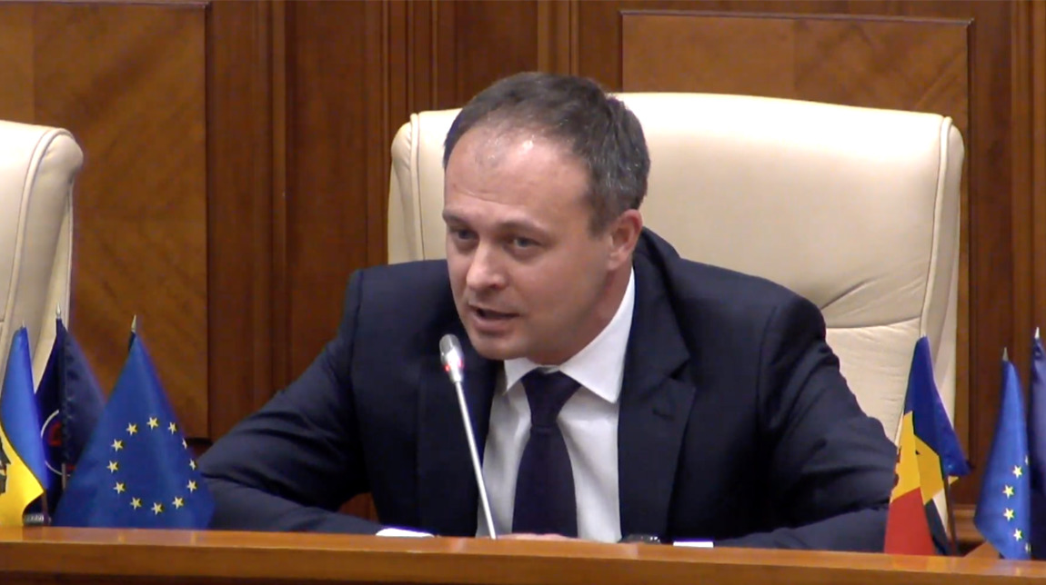 Бывший спикер парламента Андриан Канду. 