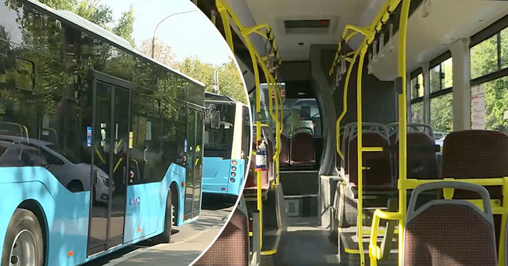 Жители столицы оценили новые автобусы на маршруте №9. Коллаж: Point.md