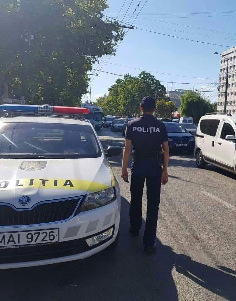 Начиная с 21 августа информация о расположении машин-"капканов" будет размещаться ежедневно в приложении Telegram. Фото: facebook.com/Inspectoratul Național de Patrulare al IGP.