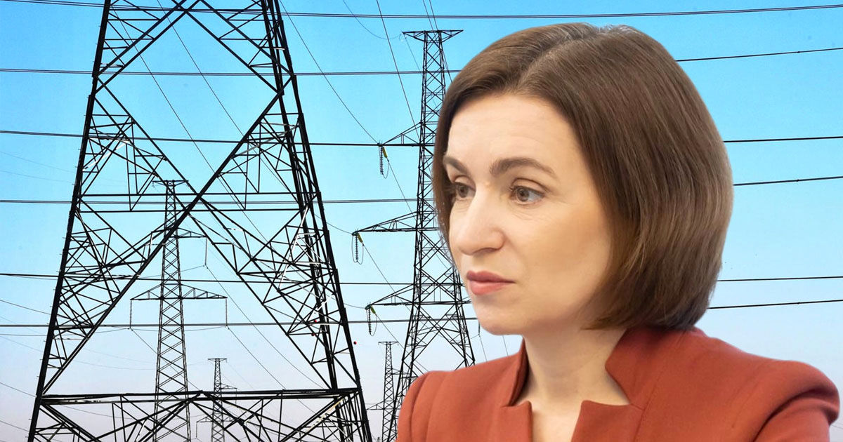 Санду: Ускорение строительства ВЛ Вулканешты-Кишинев невозможно. Коллаж: Point.md