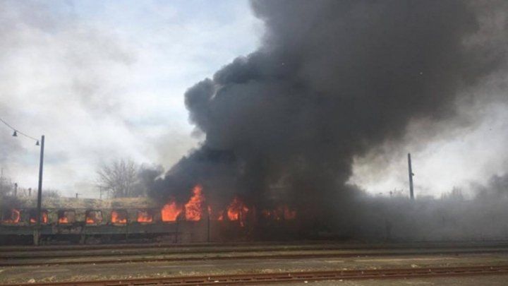 Причины возгорания пока не известны. Фото: publika.md.