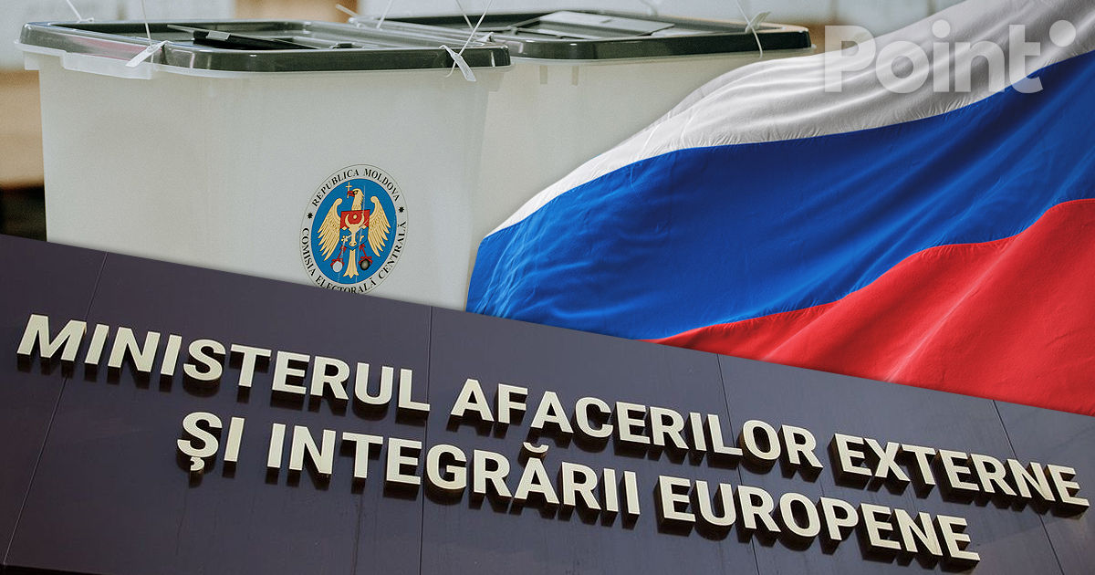 MAE al Moldovei a respins acuzațiile Rusiei privind pregătirea falsificărilor electorale.