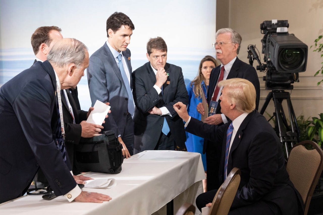 Трамп нагрубил половине лидеров G7.