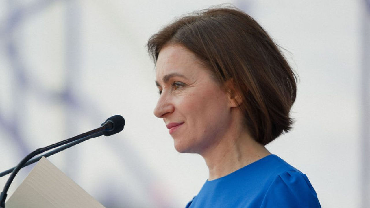 Президент Молдовы Майя Санду.