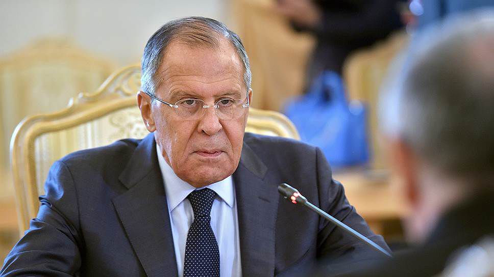 Министр иностранных дел РФ Сергей Лавров.