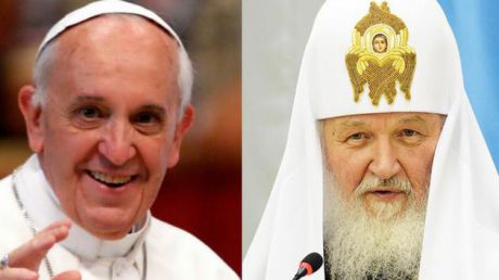 Întâlnire istorică dintre Papa Francisc și Patriarhul Kiril urmează să aibă loc în această seară. Foto: gandul.info