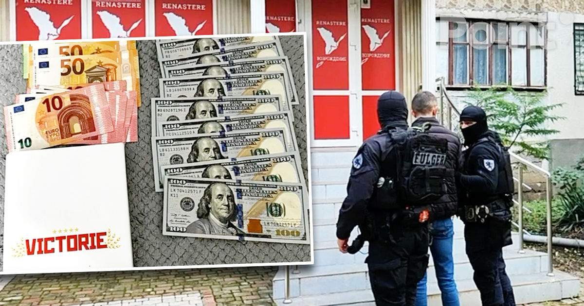 Polițiștii au efectuat 115 percheziții într-un dosar de finanțare ilegală de partide.