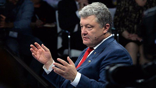 Президент Украины Петр Порошенко.