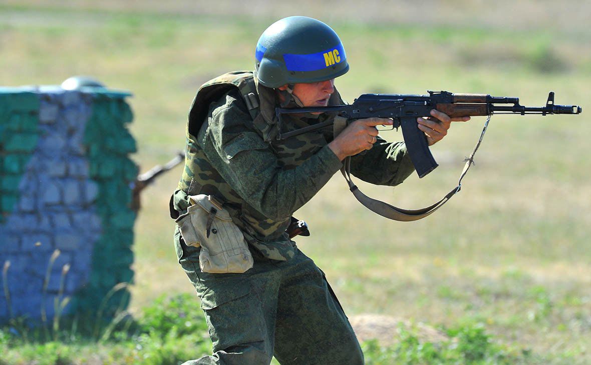 Российские миротворцы были размещены в Приднестровье после вооруженных столкновений. Фото: РИА Новости.