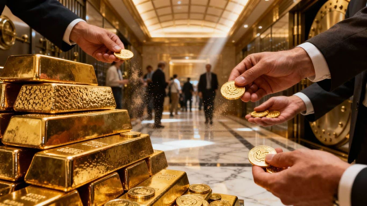 Hong Kong își propune să devină un centru global de comerț al aurului.