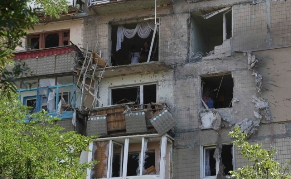 Боевые действия в Донецке продолжаются. Фото: vesti-ukr.com