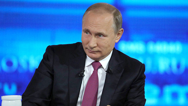 Президент России Владимир Путин.