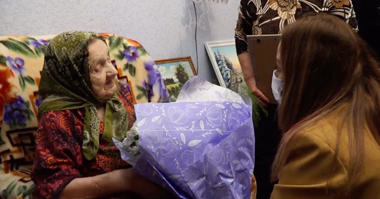 Бельчанке исполнилось 105 лет.