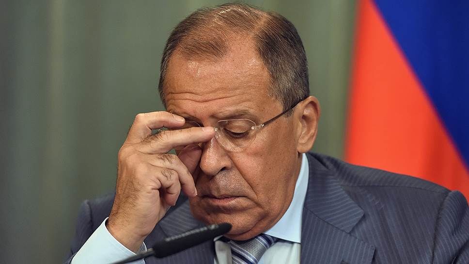 Министр иностранных дел России Сергей Лавров.